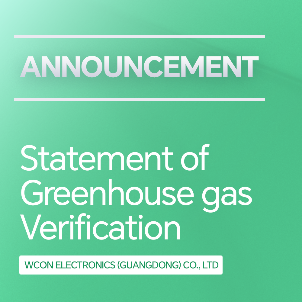 Statement of Greenhouse gas Verification