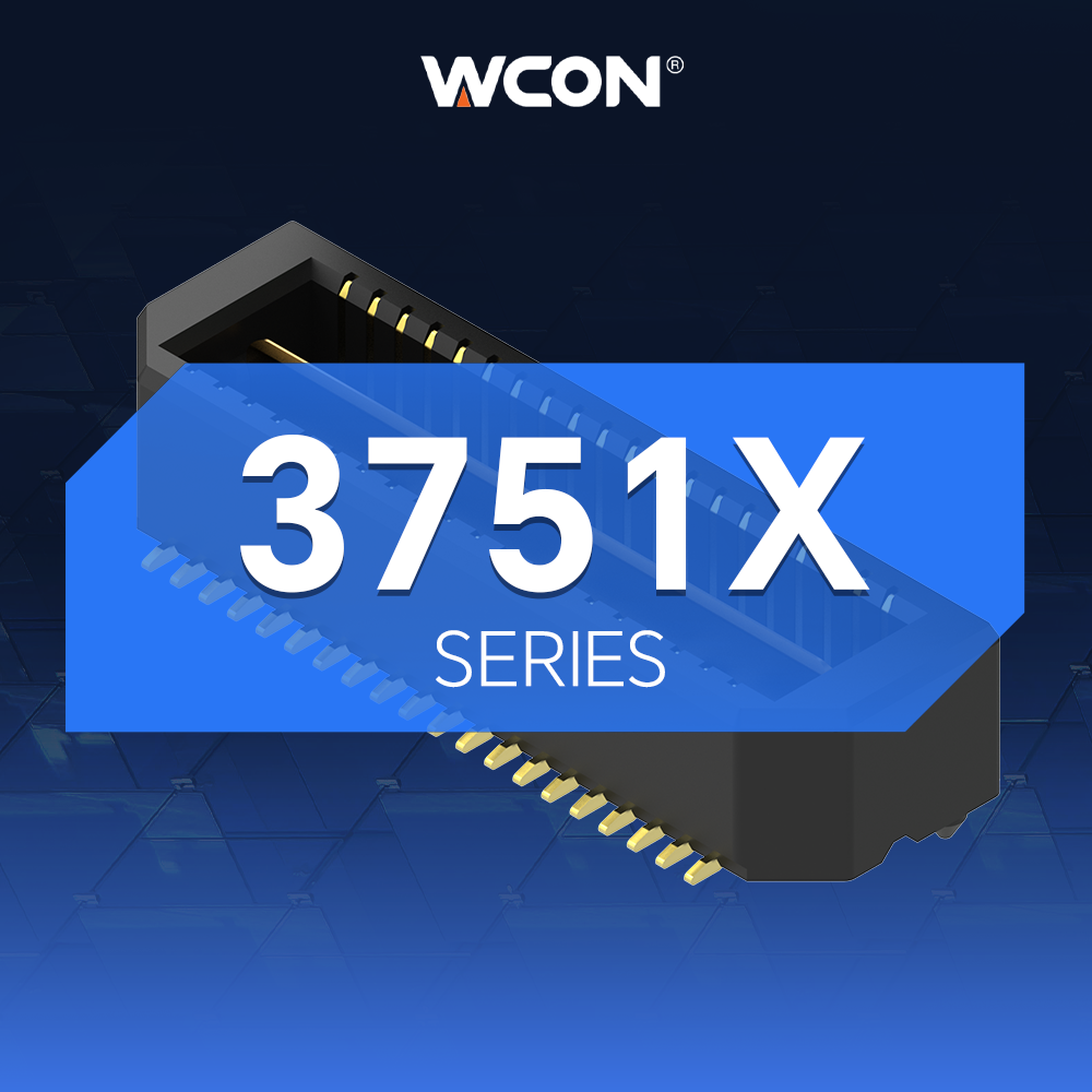 3751X Series Connectors: 0.8mm Pitch High-Speed Board-to-Board Connectors—Beyond Density, Superior Speed