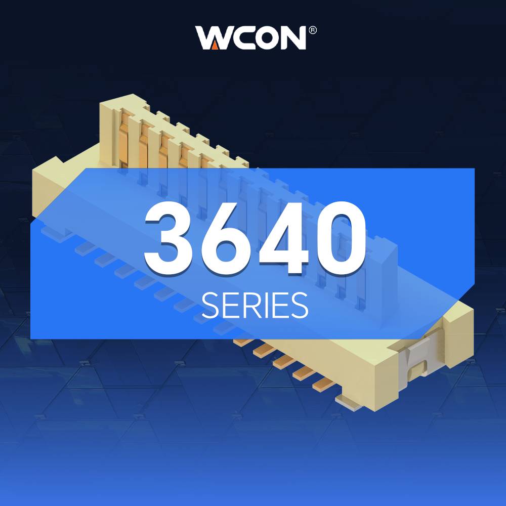 3640 Series Board-to-Board Connectors | 1.00mm Pitch High-Density Integration, Reliable Interconnection