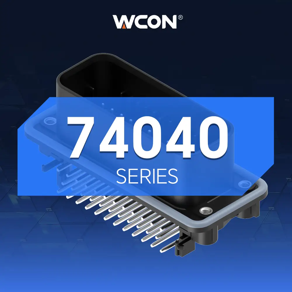 74040 Series 4.00mm Pitch Wire-to-Board Automotive Connectors | Waterproof, Shock Resistance and High Retention Force
